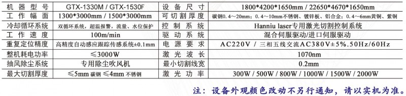 云南昆明汉牛激光GTX系列光纤切割机厂家