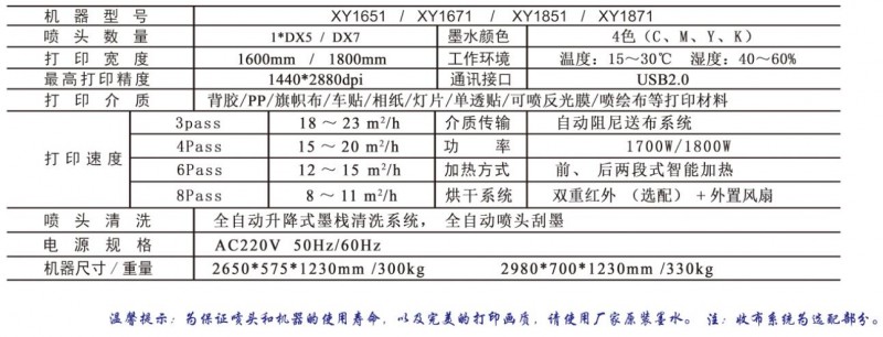 云南昆明旭亚经济型户外压电写真机设备厂家