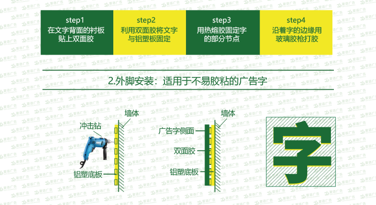 水晶字背景墙定做