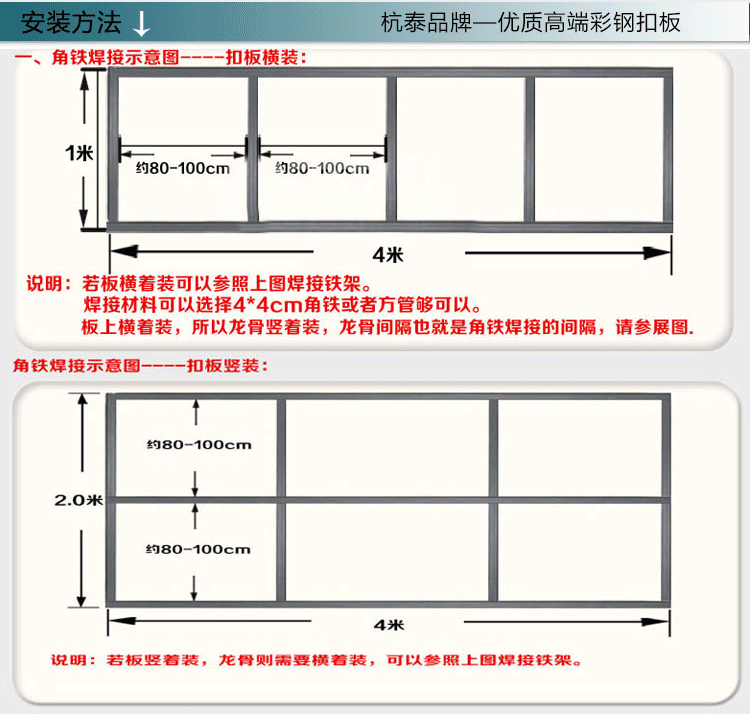 昆明彩钢扣板批发电话